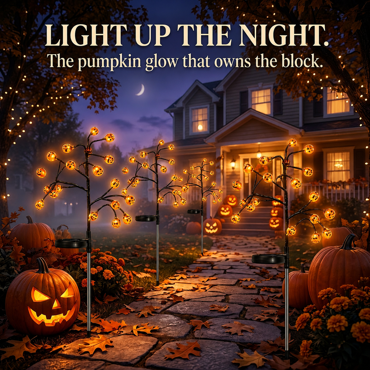 Hauntly Pumpkin Lights